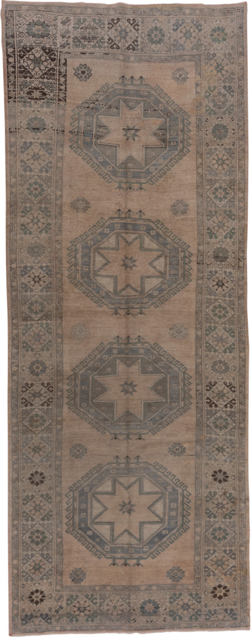 Vintage Oushak Area Rug (5' x 13')